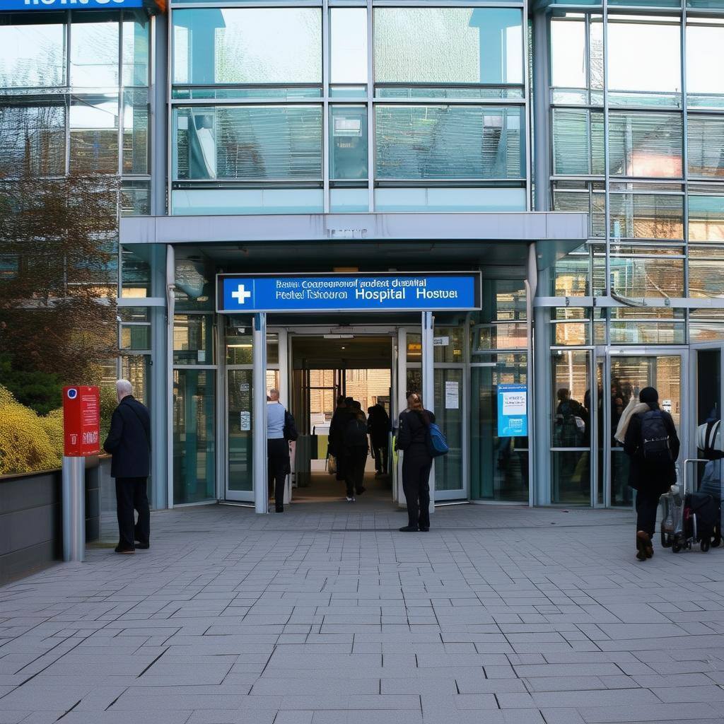 Hospital Entrance from outside